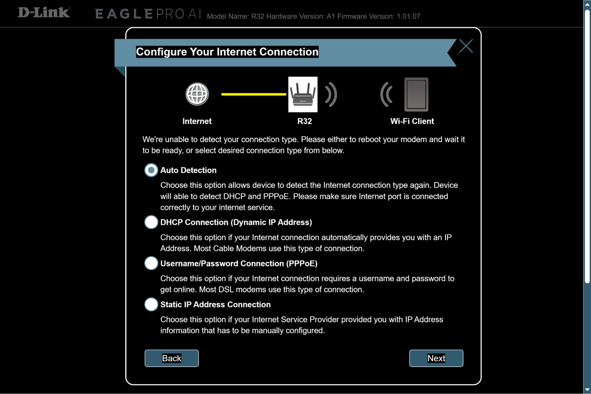 AI router firmware