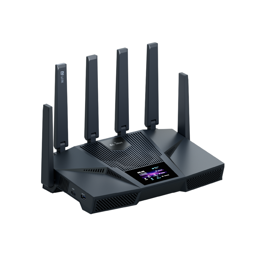 GL.iNet Flint 4 GL-BE14000 Tri-Band Wi-Fi 7 Router