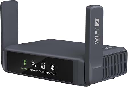 Compact Wi-Fi 7 Router